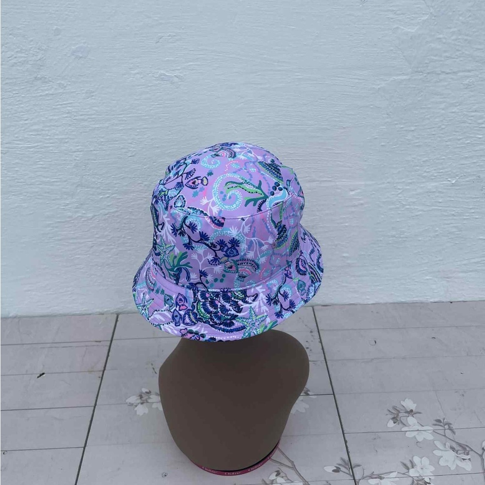 Lilly Pulitzer Lavender Paisley Hat